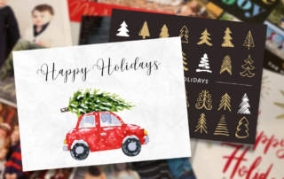 Examples of business holiday cards